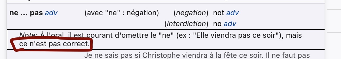 CavinGraves's tweet image. C’est l’usage qui crée la règle, et non ce n’est pas un groupe de mecs qui essaient d&apos;identifier une façon de parler tout à fait valide comme ne pas étant &quot;correct.&quot; 😠 #wordreference #wordreferencefrancais #french #language #nepas