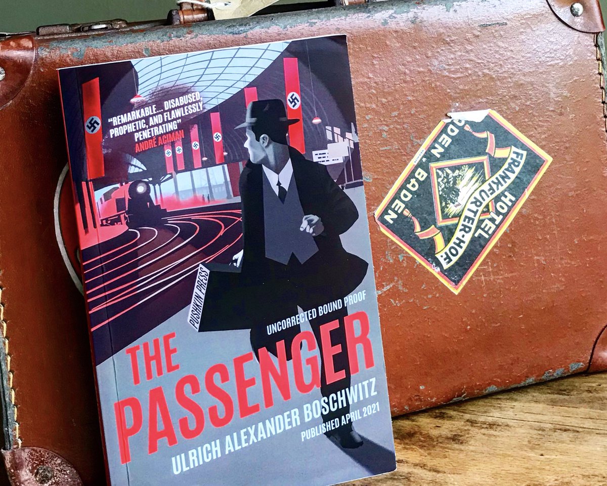 #ThePassenger by #UlrichAlexanderBoschwitz is a breathtakingly sad tale set in Berlin, Nov 1938 when Jewish businessman Otto Silberman is caught in a spiral of diminishing odds as he tries to flee Germany & is made all the more powerful by the author’s own story.
Tr:Philip Boehm