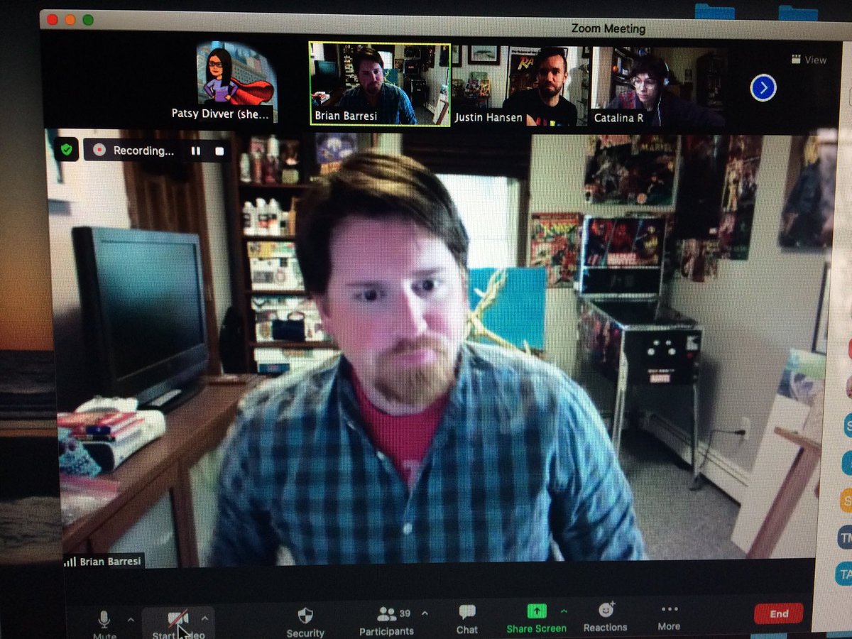 PatsyDiv's tweet image. A great Comicon at Millis Middle/high school! Thanks to our presenters: Catalina Rufin, Brian Barresi and Justin Larocca Hansen! #Comicon2021 ⁦@millishigh⁩ ⁦@millismiddle⁩ ⁦@MillisMSHSLib⁩ ⁦@MillisCultural⁩ ⁦@JustinLaRocca⁩