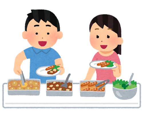 朝食バイキングのtwitterイラスト検索結果 古い順
