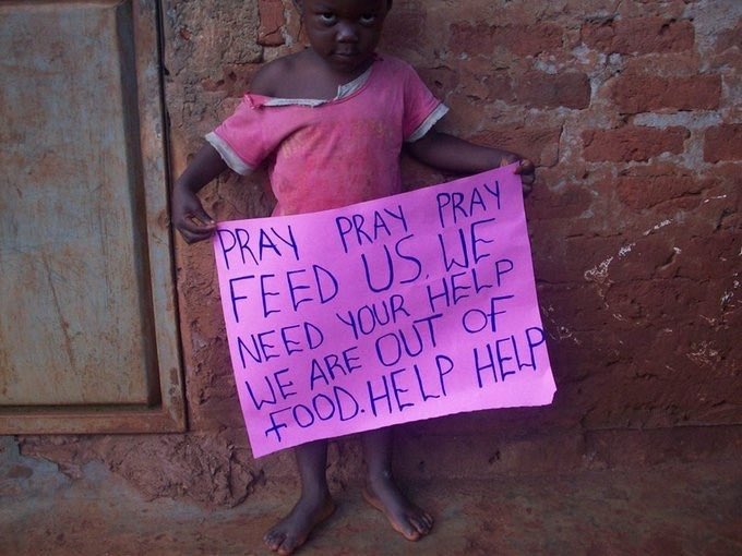 Greetings beloved family 
#Emergency. Our situation has worsened due to insufficient #food at the foundation . Today we had a cup of Porridge since morning and we are having plain rice and this has caused some children to cry for me because of hunger. Dear you have power?