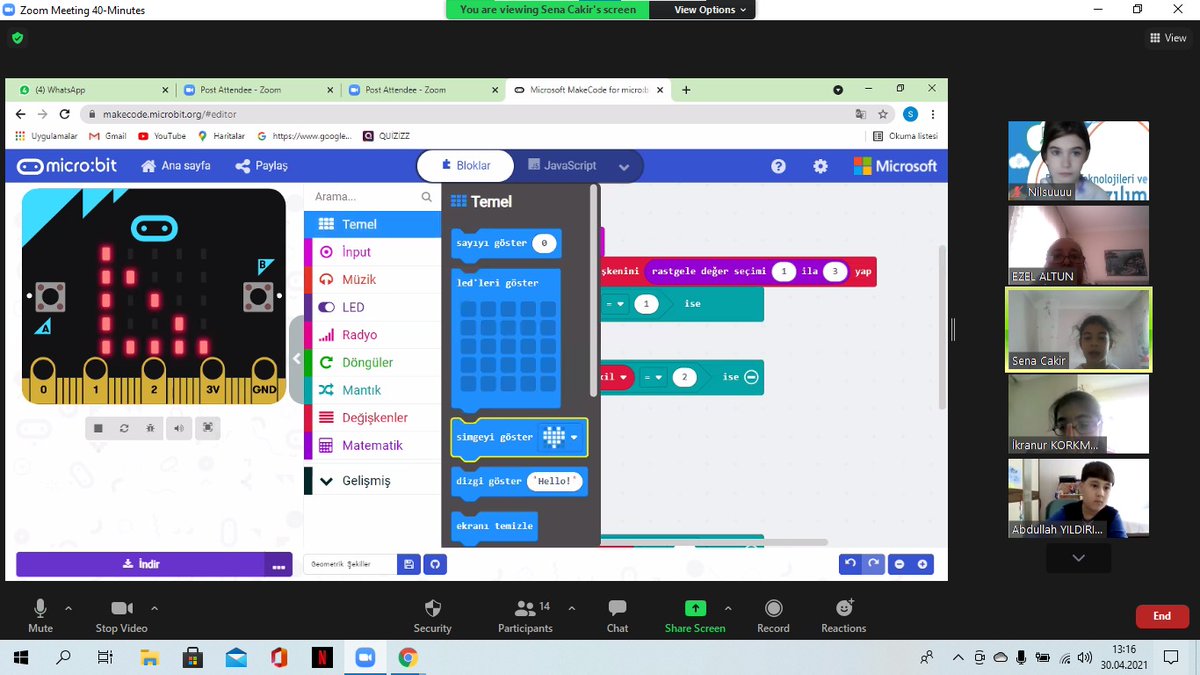 Bilge Kağan İlkokulu (@ilkokulubilge) on Twitter photo Geometrik şekiller microbit etkinkiğimiz uzaktan veya yakından Bilişim ile Üretim Projesi devam ediyor.
<a href="/BilisimleUretim/">Bilişimle Üretim</a> Geometrik şekiller microbit etkinkiğimiz uzaktan veya yakından Bilişim ile Üretim Projesi devam ediyor.
<a href="/BilisimleUretim/">Bilişimle Üretim</a>