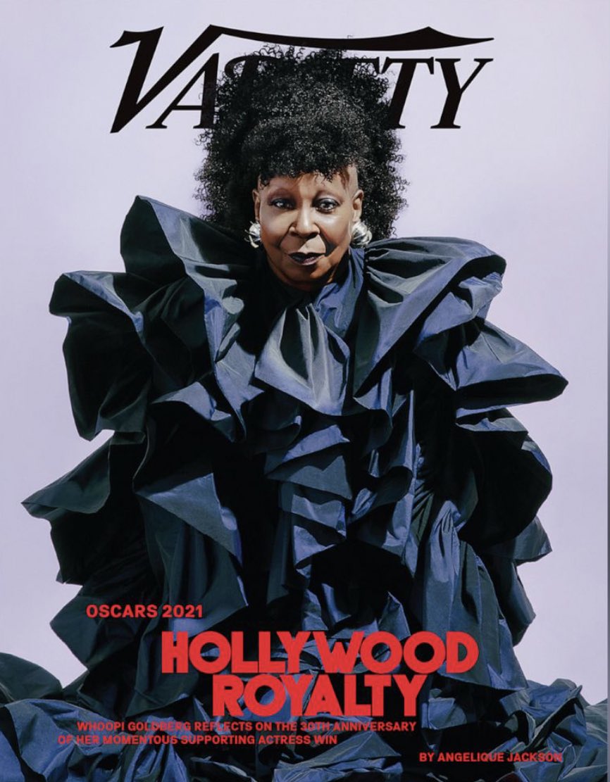 The IRONY is that this is the CURRENT cover of Variety magazine and he started that tweet with "Whoopi wouldn't get clowned so much if..."Clowned by whom? Cause it don't matter if it don't matter.