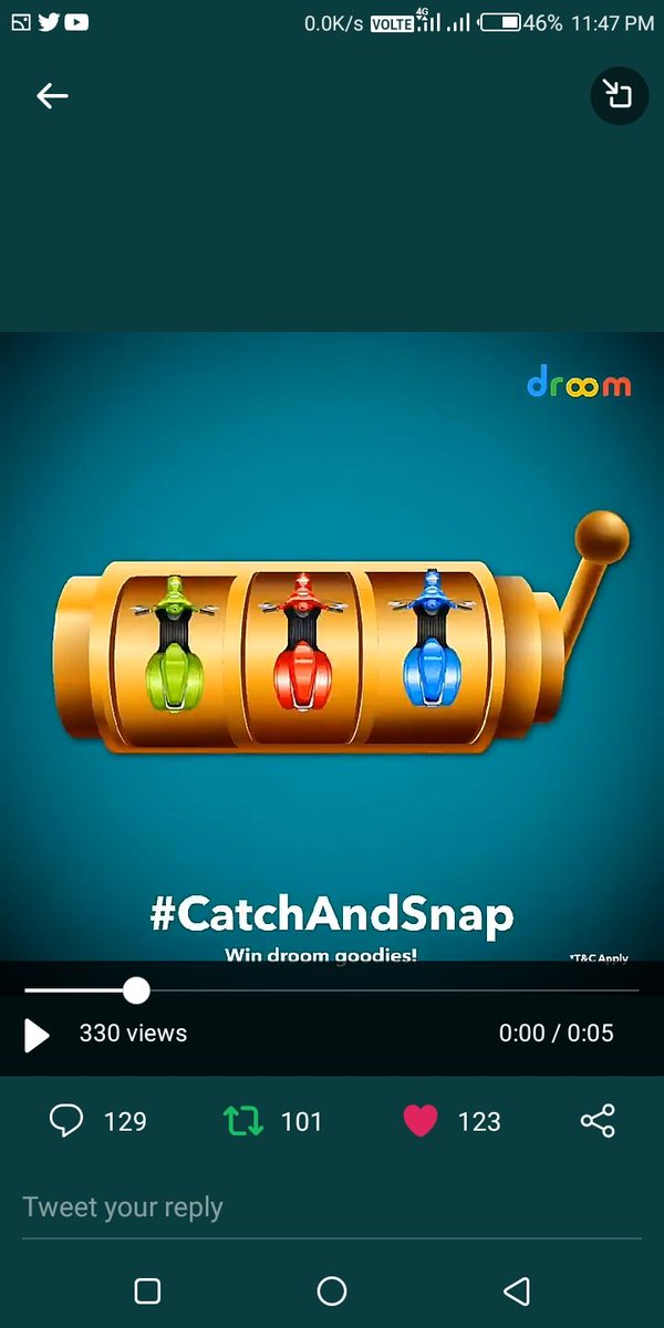 Chandansahoo378's tweet photo. @letsdroom Done
#CatchAndSnap
@letsdroom
Join
@Ranjank1706
@Gayathrimohan_
@Smiley_Bharati
@MunmunD77420711
@ImChandana01 https://t.co/04S6rp9QXr