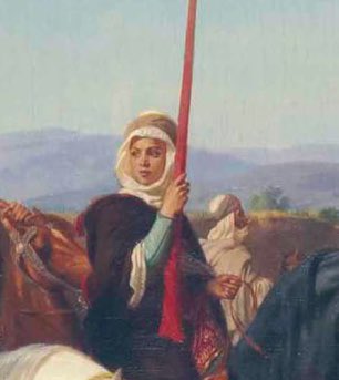 Lalla Fadhma N'soumer, Marabout qui porte le titre de "Lalla" ("Sainte"), issue d'une famille marabout influente du Djurdjura