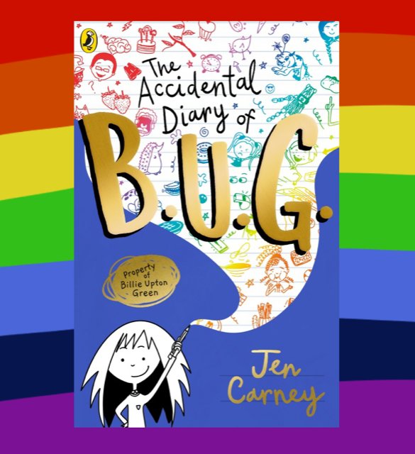 jennycarney's tweet photo. To celebrate the long weekend, I'm giving away one signed copy of THE ACCIDENTAL DIARY OF B.U.G. 

To enter:
👀 Follow me
☑️ Like and retweet this post

🌈 UK only. Winner picked at random on 4th May 🌈 https://t.co/YzCOVLX3mH