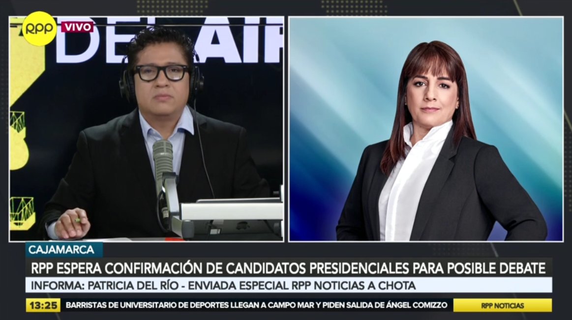 🔴 RPP está dispuesto a organizar el encuentro entre Pedro Castillo y Keiko Fujimori. Un equipo periodístico y técnico está camino a Chota, en Cajamarca, y evaluaremos ahí las garantías en materia de seguridad, salubridad y logística, para ver si es viable dicho encuentro.