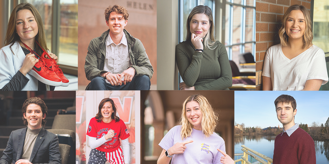 GonzagaU's tweet image. Student clubs provide places of belonging, connection, and fun. Hats off to these  seniors who devoted their time and talents to leading 8 of GU's many clubs!
#Classof2021 @ZagKennelClub 
bit.ly/3eKZhiy
