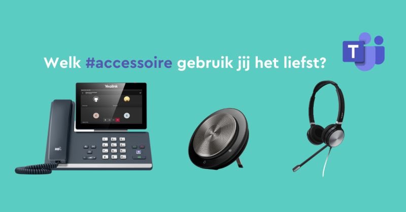 Wat gebruik jij voor audio-device icm <a href="/MicrosoftTeams/">Microsoft Teams</a> ? Ik alle drie 😱😇😜