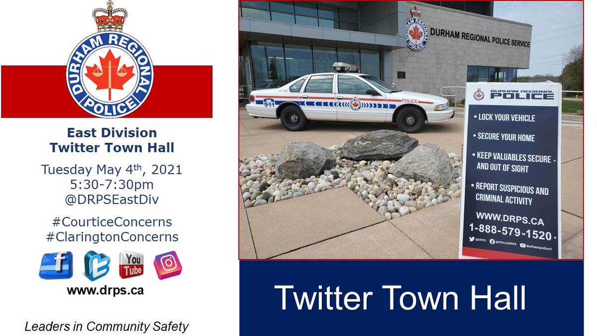 EAST DIVISION - Durham Regional Police Service tweet media