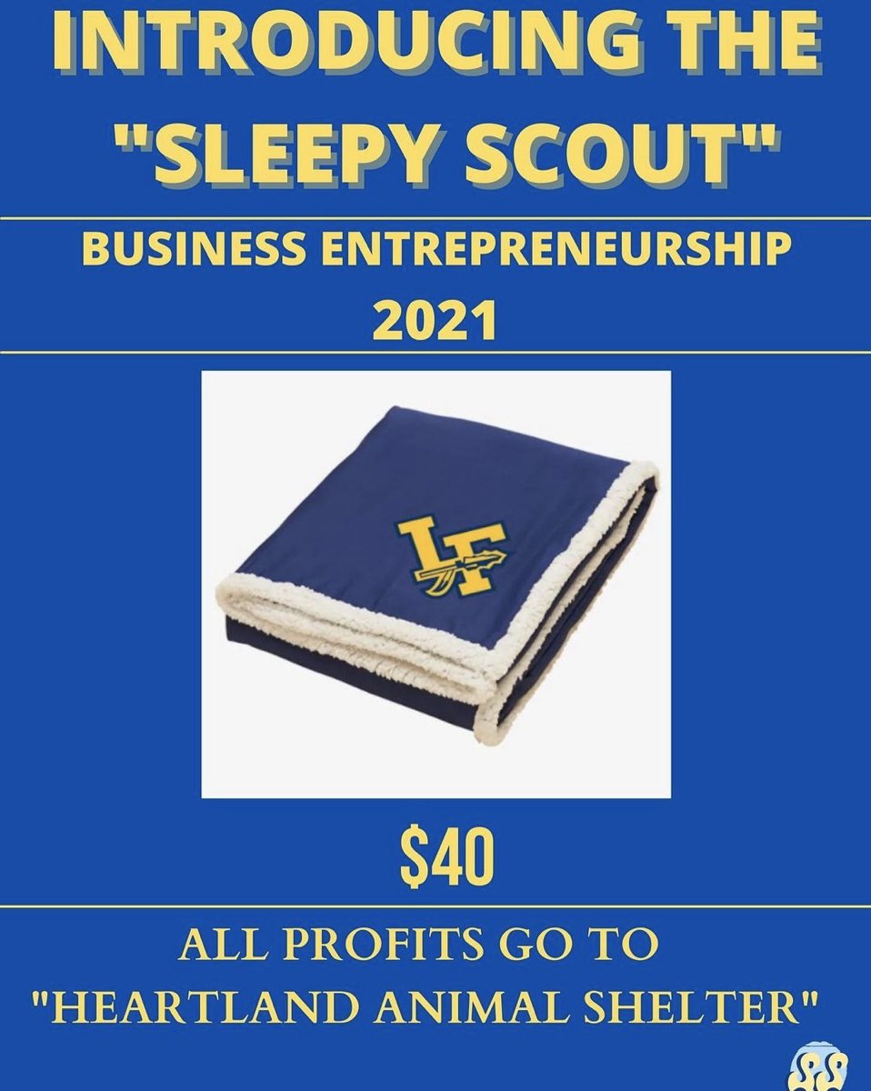 Make sure to preorder your sleepy Scout Blanket!