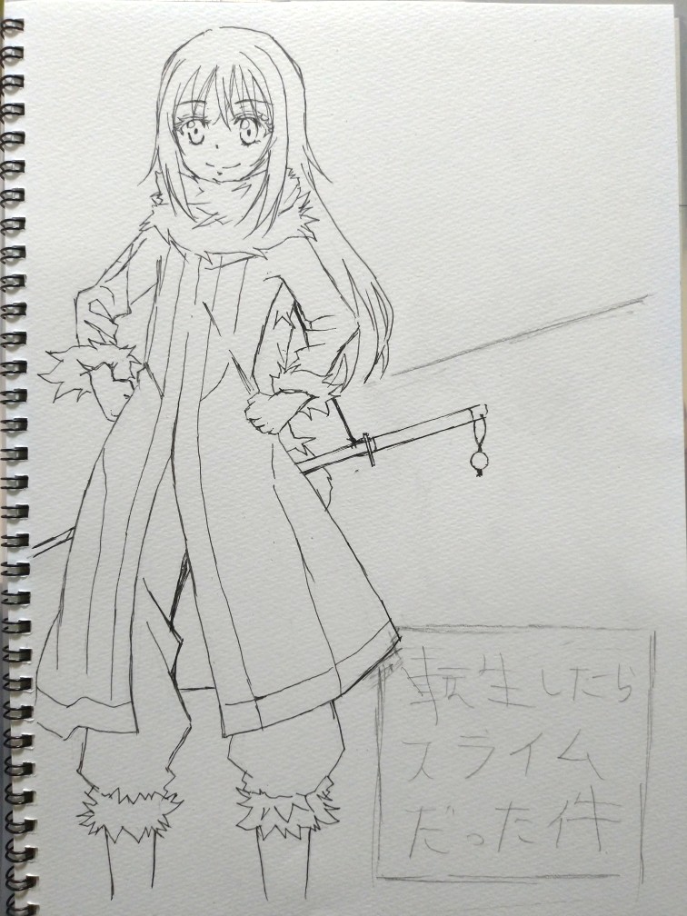 初描きリムル
なぜ描こうと思ったんだろう
可愛い過ぎて華奢過ぎて仕組みがよくわからない

#転スラ
#転生したらスライムだった件 