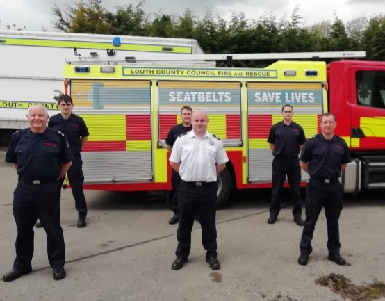 Joelums's tweet photo. A BIG well done to Keith, Stephen and David who all passed their @RSAIreland ESDS driving assessment today. A BIG thank you to the @louthcoco trainers, @DubFireBrigade and D/O Cooke for undertaking the assessments. Enjoy the chocolate chip biscuits D/O #lccfire #notjustfires https://t.co/9IaDz8sjsz