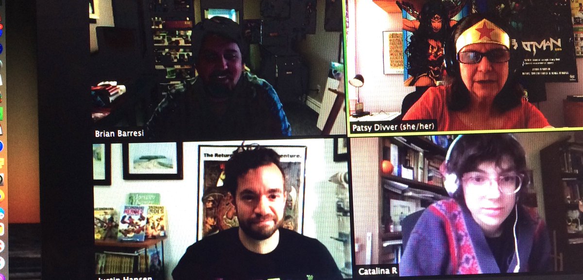 PatsyDiv's tweet image. Woohoo! Comicon 2021!