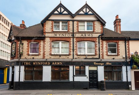 The Wynford Arms, or Wynnie, was the first and longest serving gay pub in Reading and opened in 1992. During the times the Section 28 of the LGA and amidst the AIDs epidemic, it was a vital meeting place for the LGBT+ community. It closed after 22 years following a rent rise.