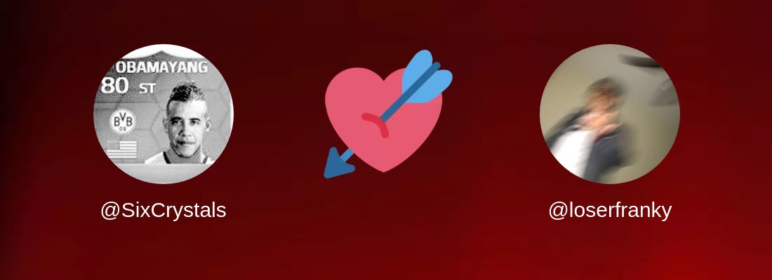 SixCrystals's tweet photo. My Twitter Crush is: @loserfranky

Find yours at https://t.co/05D0wnxINi

⠀ https://t.co/Sj333I3tyd