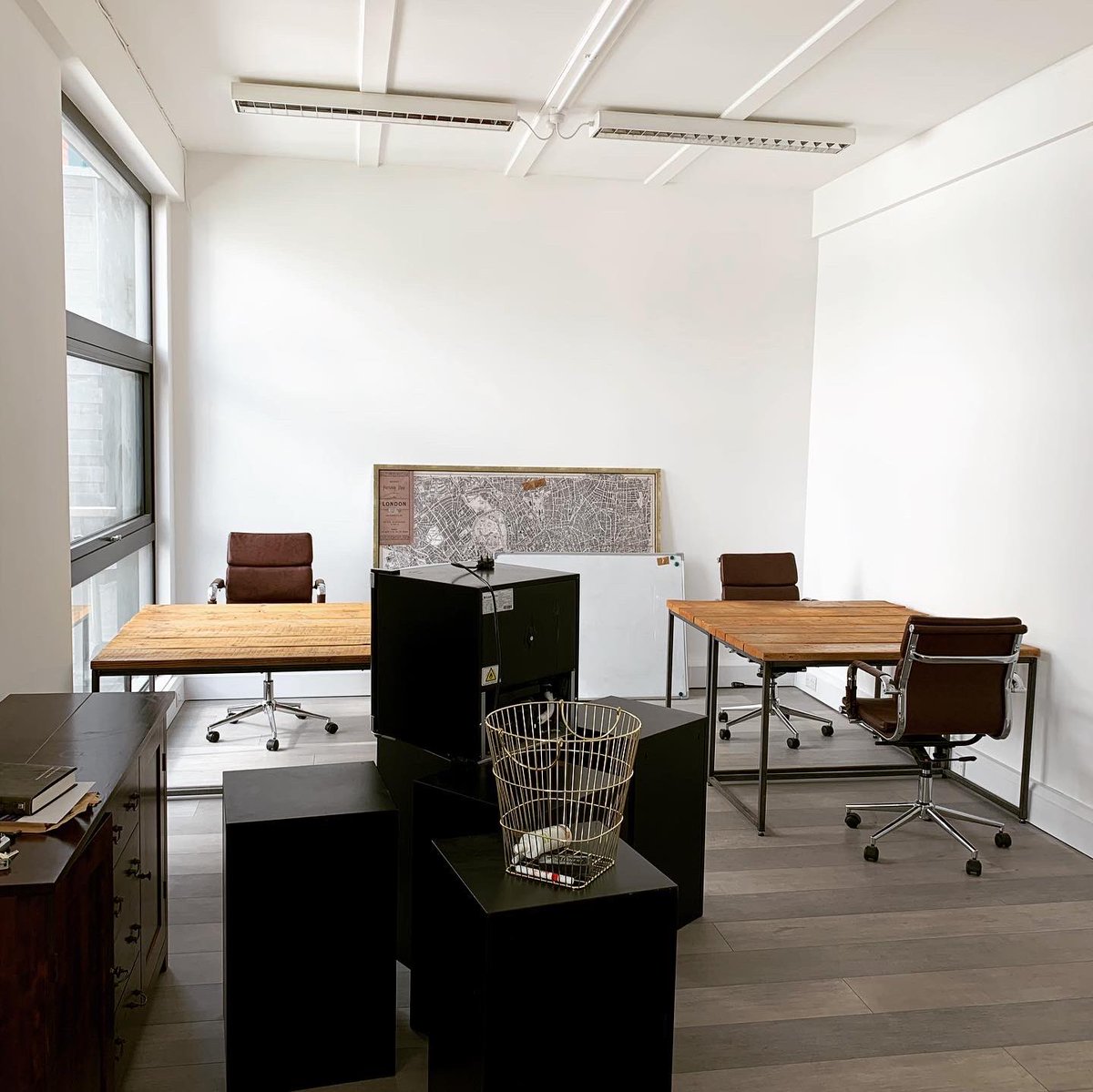 New office day! Getting settled nicely into our new home in Greenwich, London.