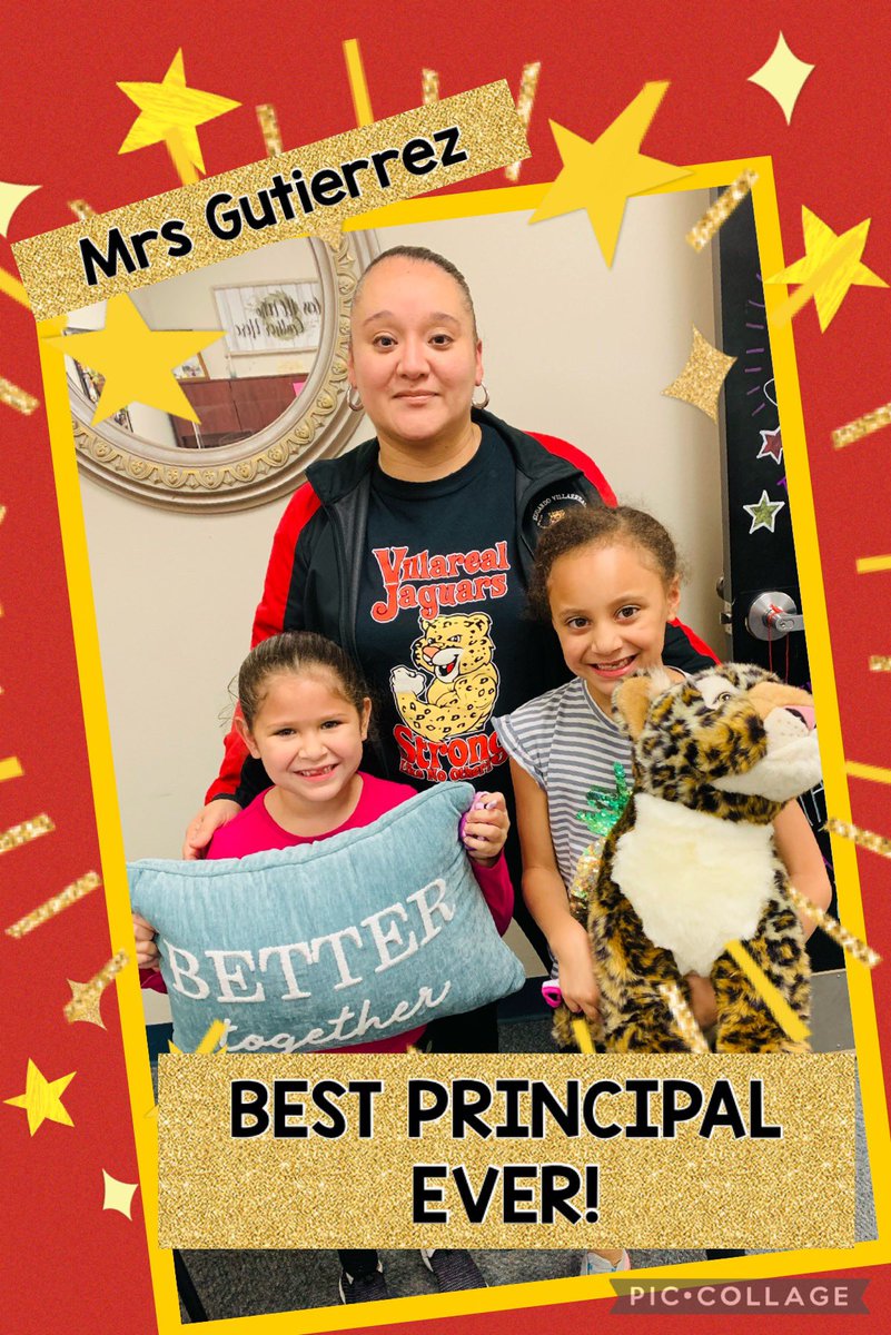 Happy Principals’ Day to our fearless leader <a href="/RoxanneJGtz/">Roxanne Gutierrez</a> .  You inspire <a href="/NISDVillarreal_/">Villarreal ES</a> to lead with passion and heart. We are grateful for your constant support and endless desire to achieve success for ALL of our students. ❤️🐾❤️#BestPrincipalEver <a href="/NISDVillarreal_/">Villarreal ES</a>