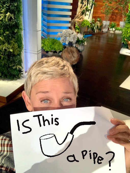 Ruffbubbles's tweet photo. I heard Ellen was gonna drop a NFT, but I didn't know she was gonna copy me https://t.co/JOvKfLeDeW