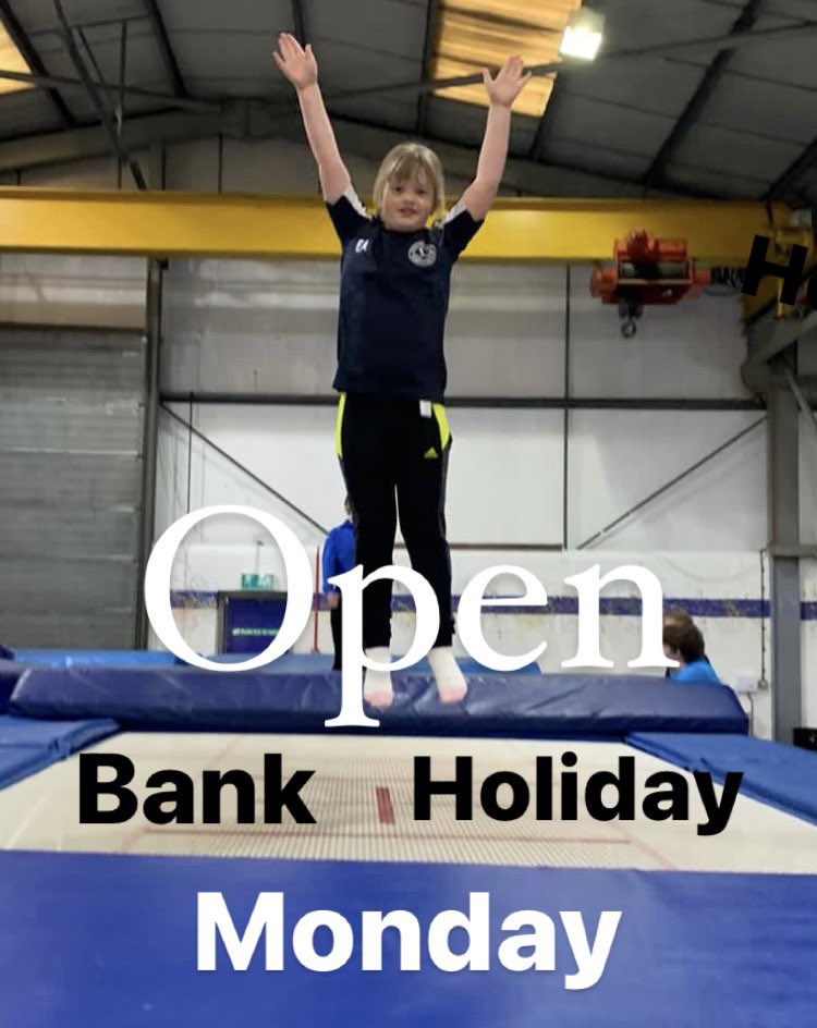 🎉 May Bank Holiday weekend is here and the best news is we are open as usual on Monday for our Trampoline sessions 🎉 There’s no keeping Mr Ray and Colin away now we’ve reopened 😂

#Trampoline #Bounce #Volunteers 💙