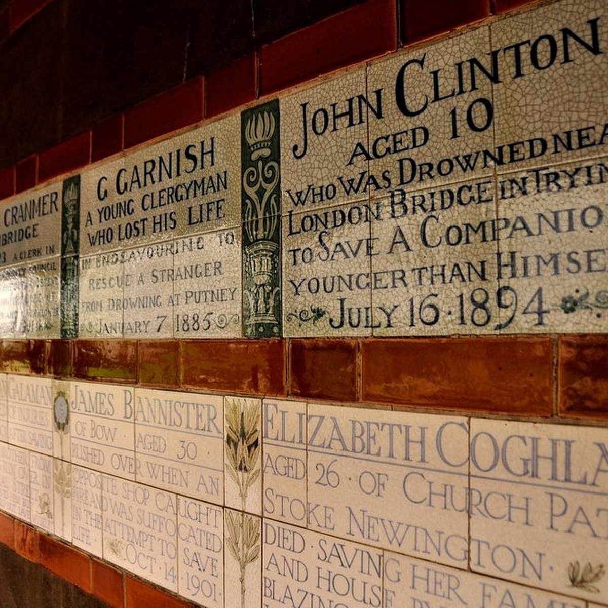 (11/12) In this way, the plaques are as much a historical testament to an era long gone as they are to the lives of the people whose names adorn them.