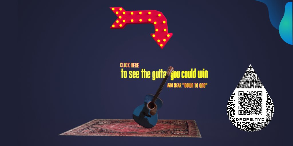 dropsAR's tweet image. Last day win a Luke Bryan Guitar. See it in AR ⤵️

scan below or click here: drops.nyc/v2/d/60667b465…