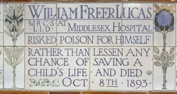 (6/12) Over the course of several decades, plaques were added to the wall, many of the names chosen from Watts’s collection of newspaper clippings he had accumulated over the years about "everyday heroes."