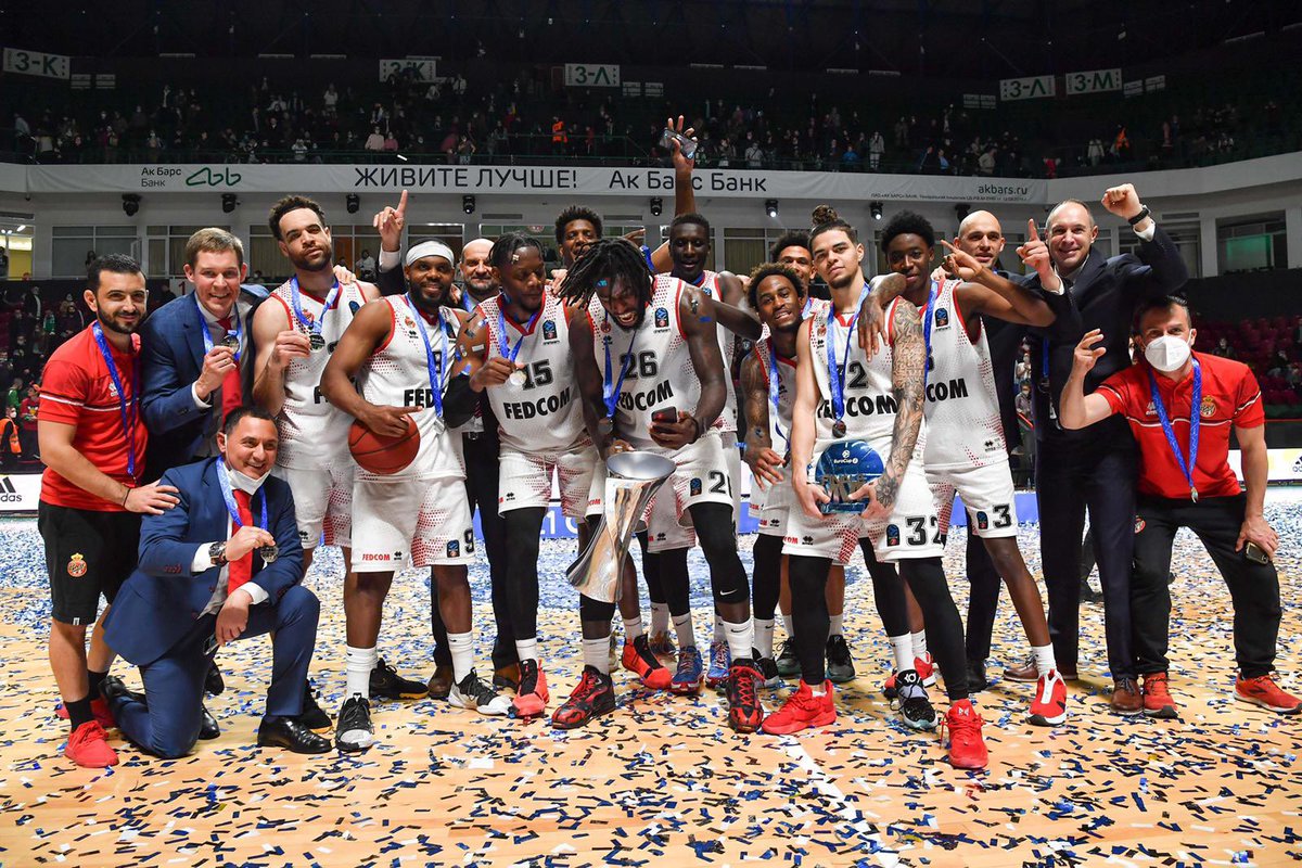 GvtMonaco's tweet photo. Victoire historique de l’ @ASMonaco_Basket face à @unicsbasket en finale de l’@EuroCup !

Tous les membres du Gouvernement Princier se réjouissent et félicitent l’AS Monaco Basket.

© Direction de la Communication / Manuel Vitali https://t.co/62NzO9tDTt
