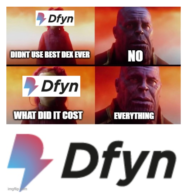 NotAshishPanwar's tweet photo. $DFYN 
@_DFyn 

 #dfynnetwork #POLS  Define Future: Dfyn https://t.co/9WUDdxtD74