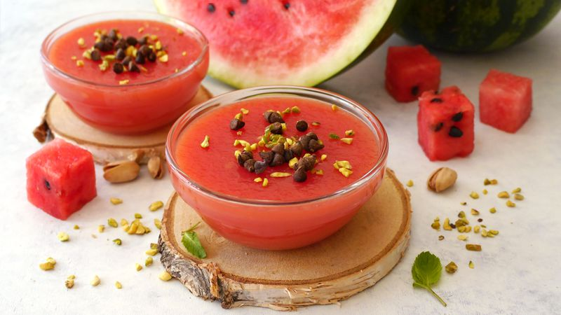 1. GELO DI MELLONEThis is my favourite. It's watermelon jelly garnished with - as made by my palermitan mother-in-law - cinnamon, pistachios and chocolate drops. It's fruity and fresh and delicious to taste in a hot summer afternoon