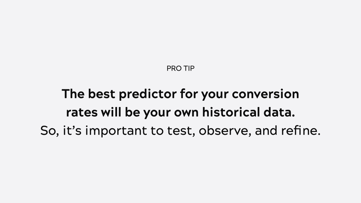 Generally, I see "people" quote that you should expect a 1 to 2% conversion rate.There are a lot of problems with this statement:Rates vary dramatically based on whether you are pitching people from your site, or an email course, or webinar, or sales call, etc.