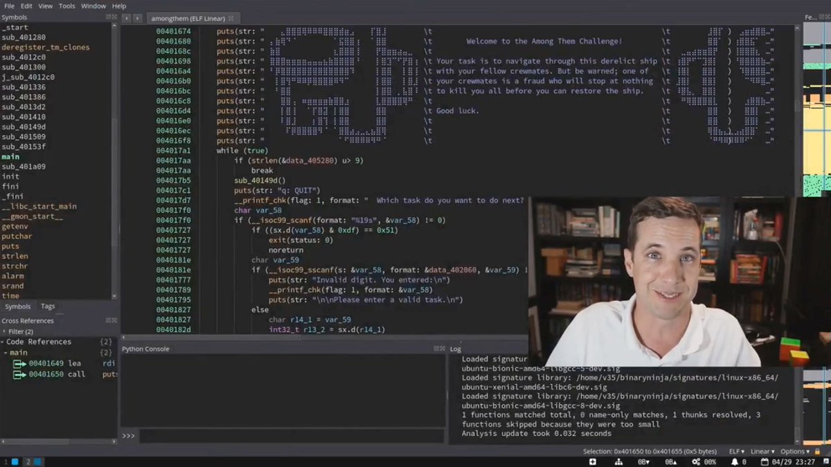 _kernelcon_'s tweet image. Can @sk3wl repair his spaceship and survive a crew mate out to get him?

#HackLive
kernelcon.org