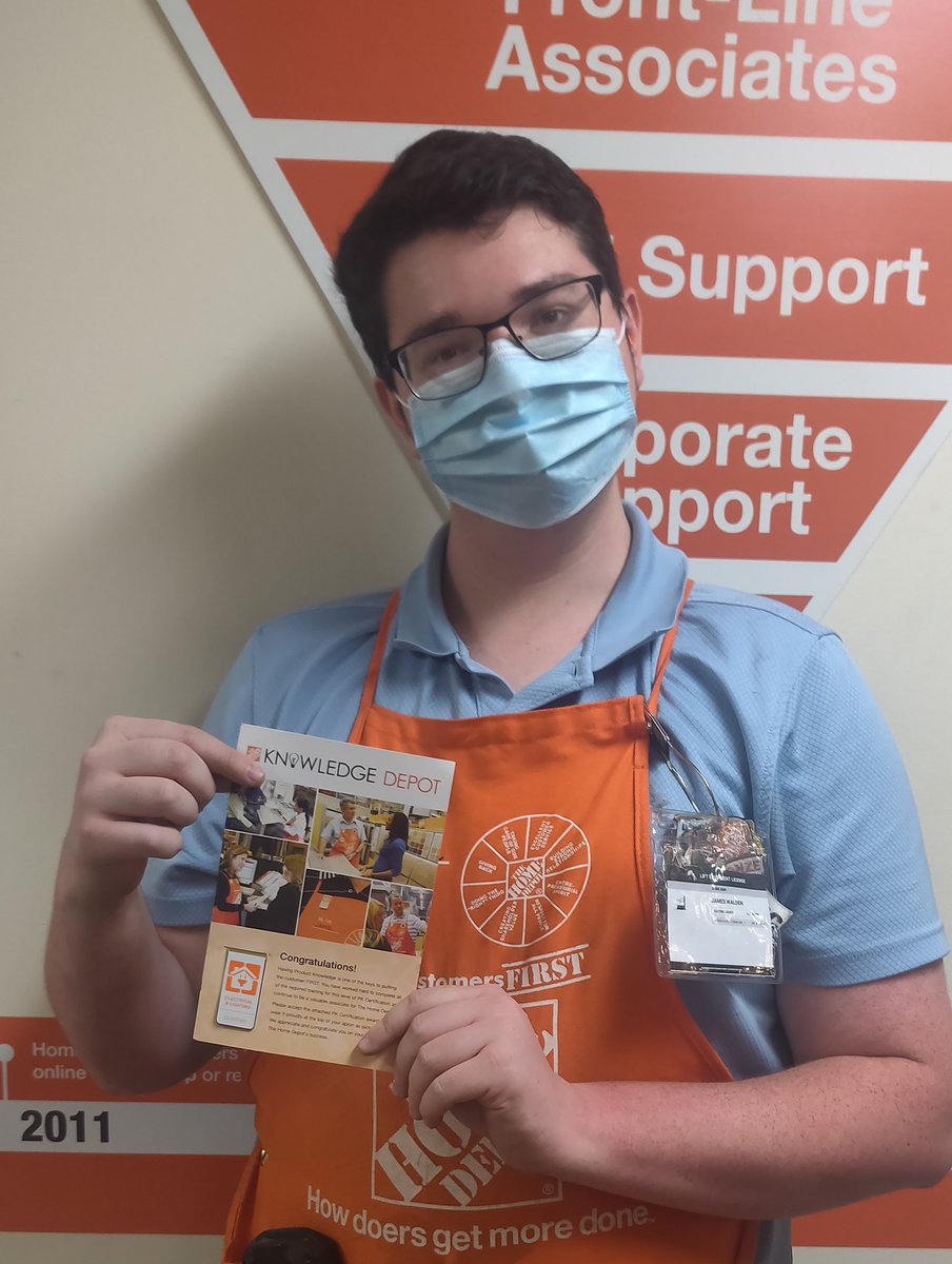 Congrats Brayden on receiving your PK Certification in Electrical. Thank you for expanding your knowledge to better serve our customers! #badgerup🐾🐾 <a href="/hcbellas/">hilda bellas</a> @6549_Angel <a href="/mattspencer1983/">Matthew Spencer</a> <a href="/czech_steve/">Steve Czech</a> <a href="/MelissaG_THD/">Melissa Griffith</a> <a href="/kear_tiffany/">Tiffany Kear</a> <a href="/CarpenterTrina1/">Trina Carpenter 🐾</a>