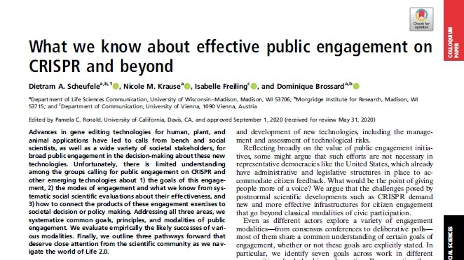 dietram a. scheufele tweet media