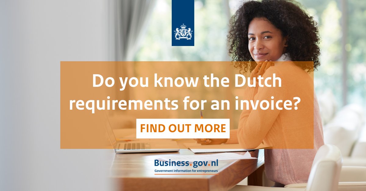 BusinessGovNL's tweet photo. About to start your own business? Check your invoices for these: https://t.co/6kW0WVTXok

If your invoices do not satisfy the requirements, your buyer will not be entitled to a VAT deduction.

#invoices #startabusiness #VATNumber #belasting @BDzakelijk https://t.co/WZ3etIXZVS