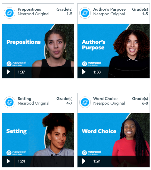 pisdtech's tweet photo. #PISDtechtip Explore Nearpod's collection of original videos on a variety of subjects (questions included). Find these lessons and much, much more in the Nearpod library. https://t.co/WHJpQ1szeQ