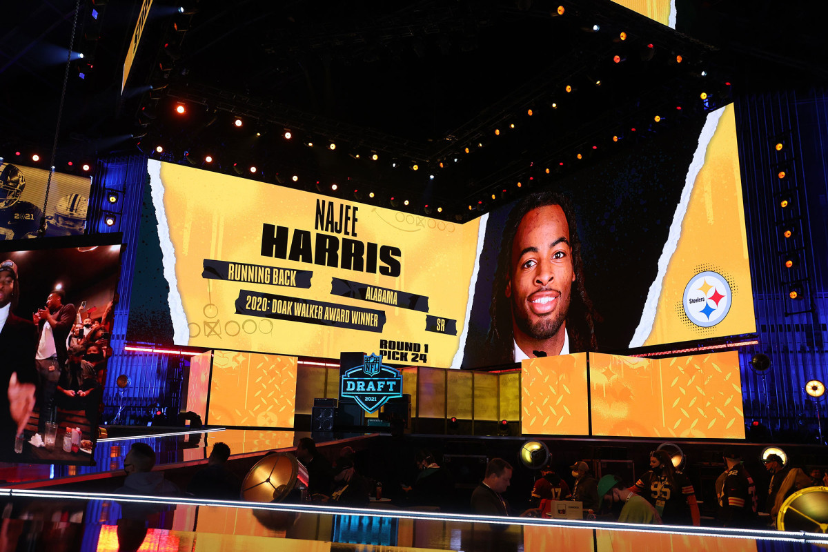 Steelers pick Najee Harris threw NFL Draft party at homeless shelter