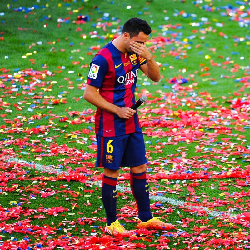 Le 26 mais 2015, juste avant ces finales, Xavi annonce son départ du FC Barcelone à la fin de la saison après 17 saisons avec l’équipe première, un véritable monument et l’un si ce n’est le meilleur de l’histoire à son poste tourne donc une page monumentale de l’histoire