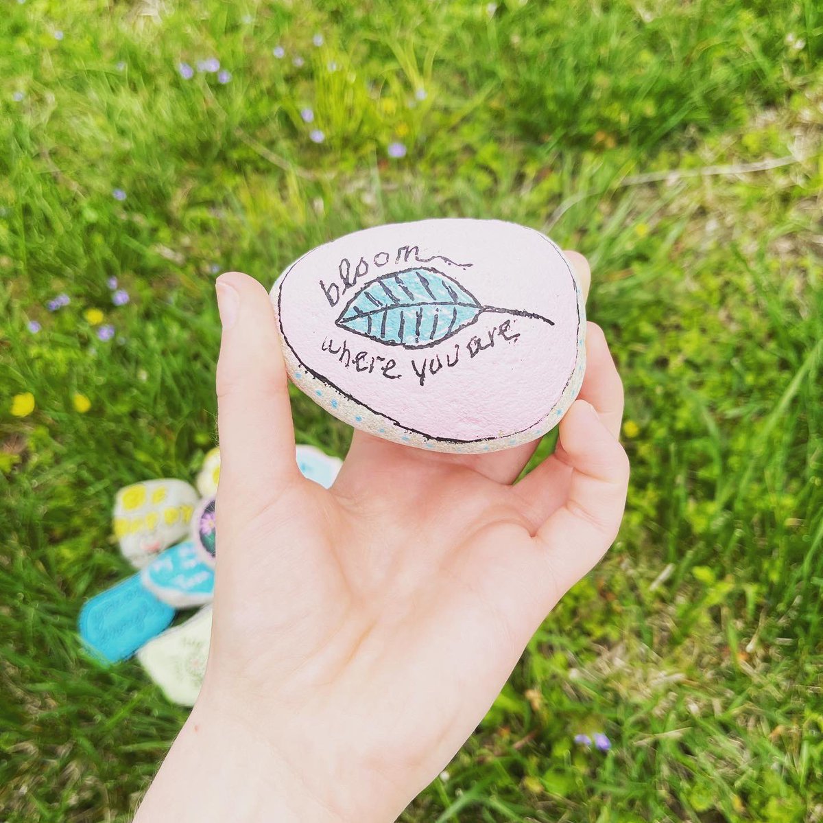 1N5_org's tweet photo. #itsgonnabemay!!! weβre hiding hundreds of these #HealingRocksofCincy all over the #QueenCity for #MentalHealthAwarenessMonth! #GoFinding and snap a photo, tag us + hide for someone else! πLetβs #spreadkindness and #awareness all month long! π https://t.co/UB7lnnwQze