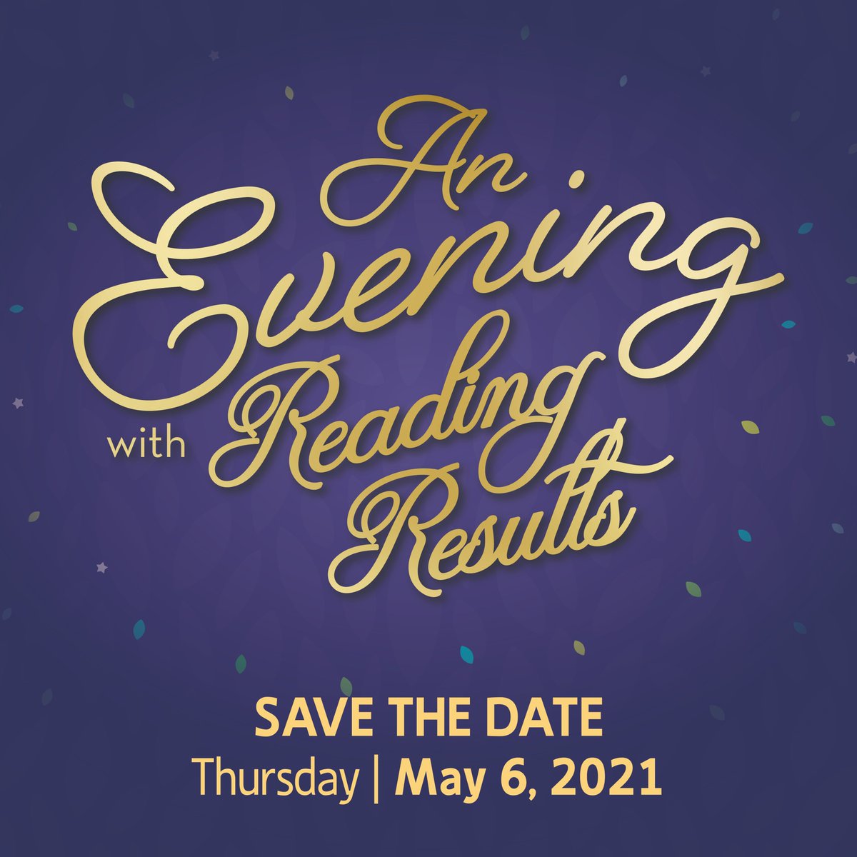 ReadingResults's tweet photo. We’re only a week away from our virtual event, An Evening with Reading Results, happening Thursday, May 6 at 5:30 PM. Be with us to celebrate the lasting impact of #literacy!  
RSVP and learn more: https://t.co/bfx7TqIOx5 https://t.co/HRuOVxkJTW