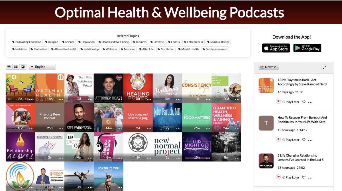 This Might Get Uncomfortable (@wellevatr) on Twitter photo Thank you <a href="/PlayerFM/">Player FM - Podcast Player for iOS, Android & Web</a> for including This Might Get Uncomfortable in your list of Best Optimal Health & #Wellbeing podcasts! #podcast #biohacking player.fm/podcasts/Optim… Thank you <a href="/PlayerFM/">Player FM - Podcast Player for iOS, Android & Web</a> for including This Might Get Uncomfortable in your list of Best Optimal Health & #Wellbeing podcasts! #podcast #biohacking player.fm/podcasts/Optim…
