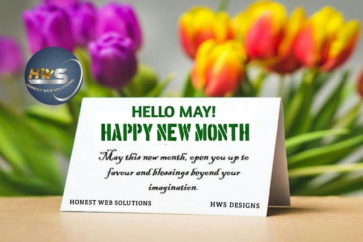 _HWSolutions's tweet photo. Welcome to the month of Grace. Happy new month.
#honestwebsolutions #hwsdesigns #hwseventservices #hwseventproductions #happynewmonth #hellomay #may #may2021 #graphicdesigner #onlinemarketing #developer #design #designer #photoshop #graphicdesign #designinspiration https://t.co/09q77y7lNe