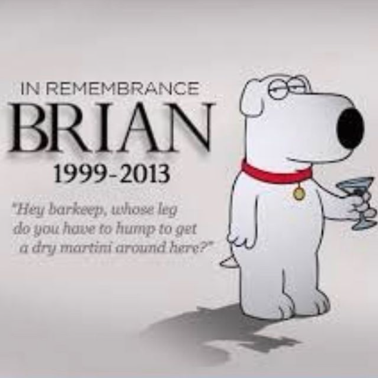 thirdtester4's tweet photo. rip brian griffing #brian #ripbrian #rip brian #rip #briangriffin #BRIAN #Brain #ripDMX #rip https://t.co/xaQAPHwZmV
