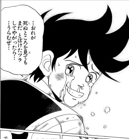 おさしみ ポップがメガンテする時の おれが死ぬところを見ても のシーン アニメでも漫画のポップらしさが出ててよかった ここのポップの表情はダイの大冒険の中で最も印象的なシーンの1つだと思う ダイの大冒険