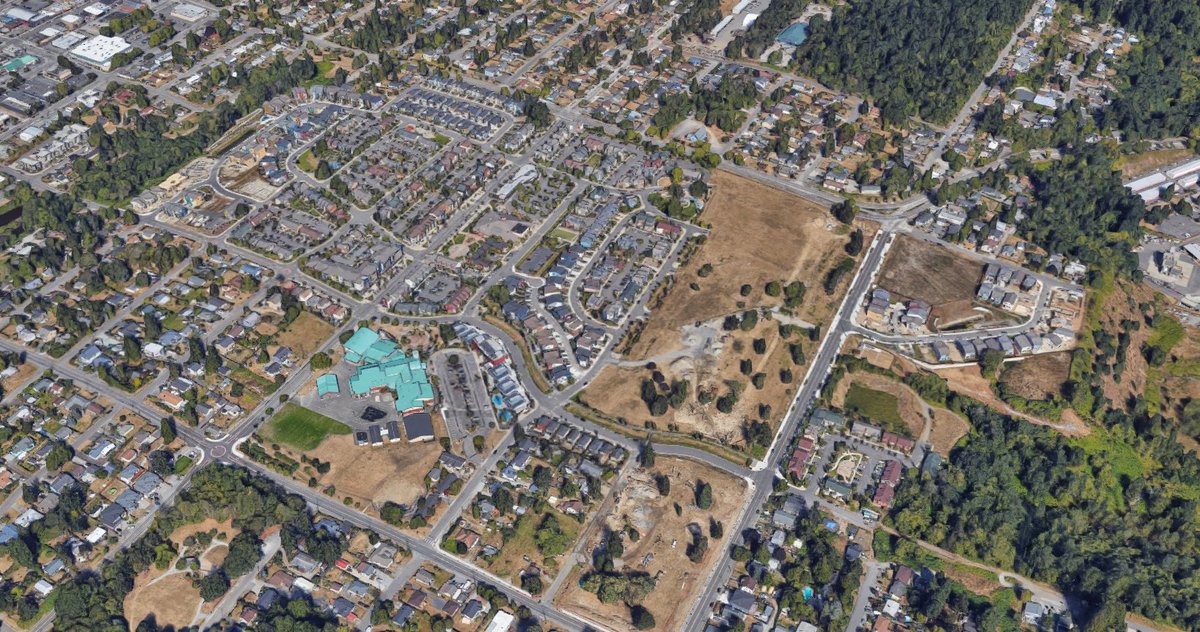greenbridge a 40 ha redev that, in the end, will have ~1000 homes, 1/4 affordableit's almost all *townhomes*imagine if it had been 5000 homes, w/ 6-8x as many social homes. more open space. jobs. adequate transit. and a car-free center, like this  https://www.karresenbrands.com/project/am-alten-gueterbahnhof