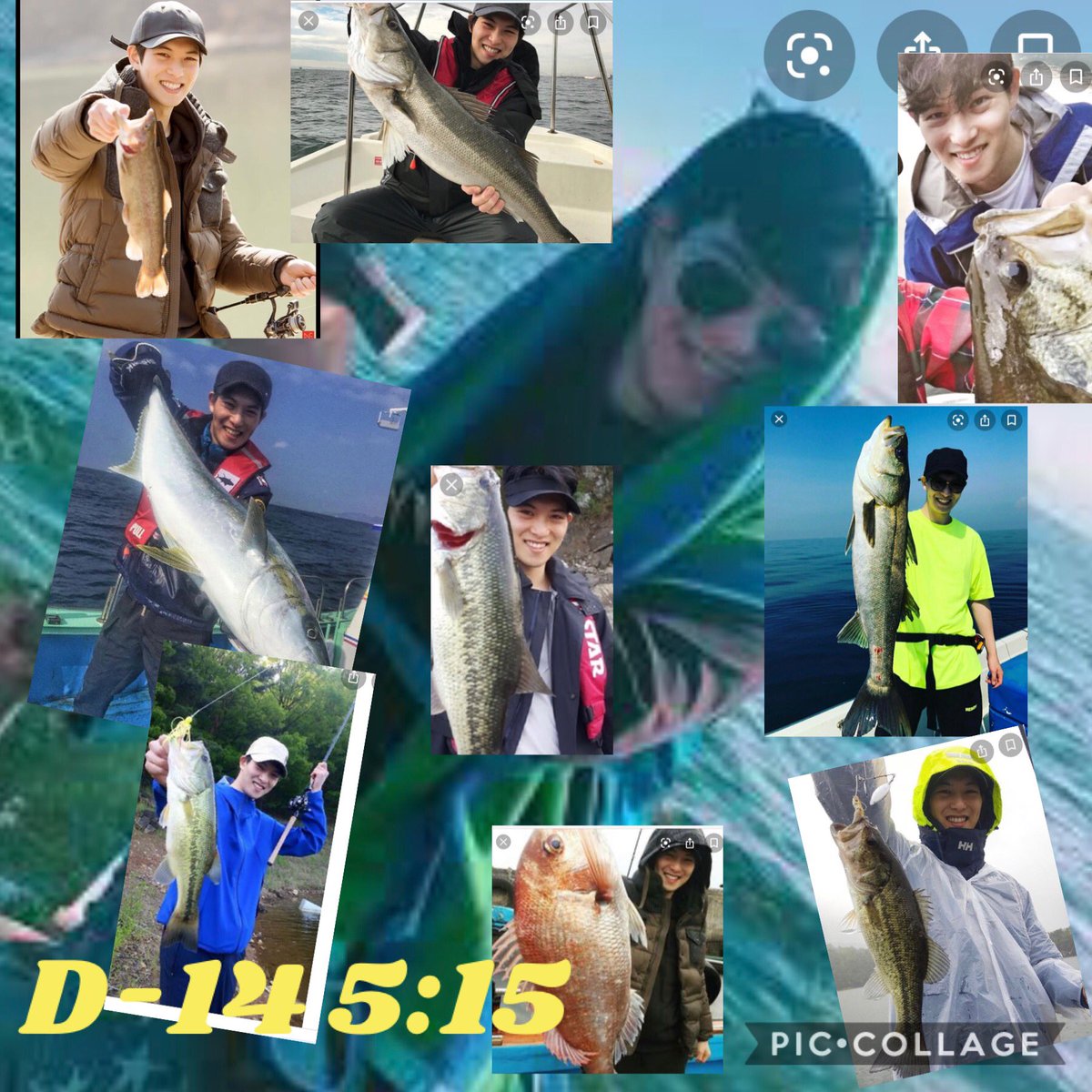 D-14 5:15 #HappyLeeJongHyunDay #LeeJongHyun you are not only good guitarist, good singer, good composer snd good actor you are a good fisherman too. #NobodyButYouLJH #MizpahLJH  love you forever