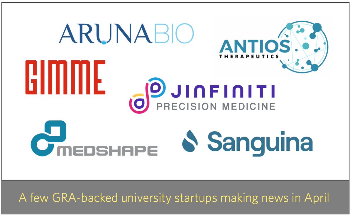 Georgia Research Alliance (@ga_res_alliance) on Twitter photo April edition of GRA Notes is out — and it includes notable notes about 6 university startups. See who, what, why… now. mailchi.mp/gra/april21_no… <a href="/SanguinaLLC/">Sanguina, LLC</a> <a href="/GimmeVend/">Gimme</a> <a href="/JinfinitiPM/">Jinfiniti Precision Medicine</a> #LotsMore April edition of GRA Notes is out — and it includes notable notes about 6 university startups. See who, what, why… now. mailchi.mp/gra/april21_no… <a href="/SanguinaLLC/">Sanguina, LLC</a> <a href="/GimmeVend/">Gimme</a> <a href="/JinfinitiPM/">Jinfiniti Precision Medicine</a> #LotsMore