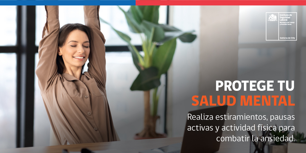 👉#MesDeLaPrevenciónISL: Te recordamos que realizar pequeñas pausas durante tu jornada laboral, pueden ayudar a reducir la ansiedad y aumentar tu bienestar. 😌👌
¿No sabes qué ejercicios hacer? 🤔
Ingresa a campusprevencionisl.cl y realiza el curso de #PausasLaboralesISL.
