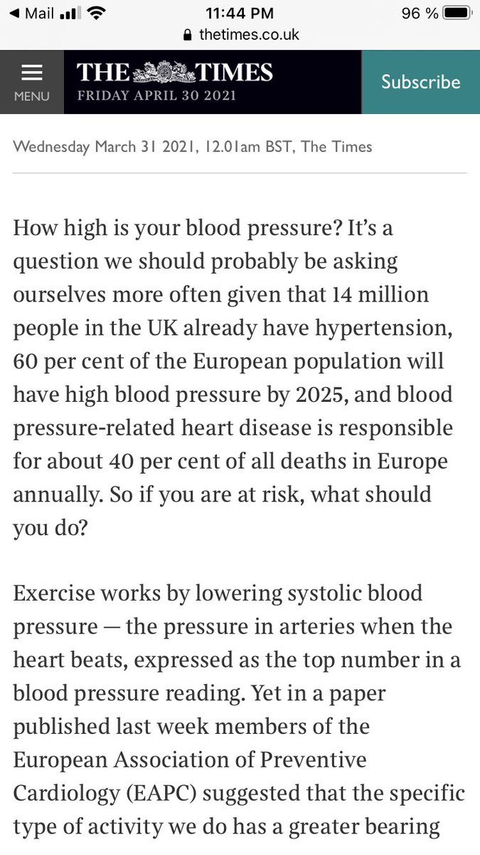 .. I’ve never ever had it in a wish list - being mentioned in @thetimes .. 🔮Pretty surreal ... maybe it’s not an engagement announcement but our consensus paper was promoted ... Congrats to the whole team !#EAPC_ESC @escardio @EAPCPresident @DrTiberi @hansen_phd @SilCastelletti